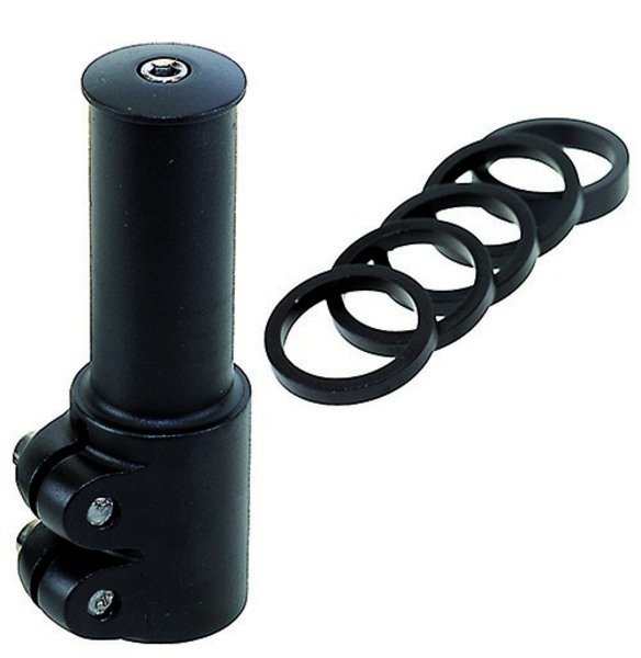 INALTATOR PIPA GHIDON - A-HEAD, alu, 28.6, 117, negru