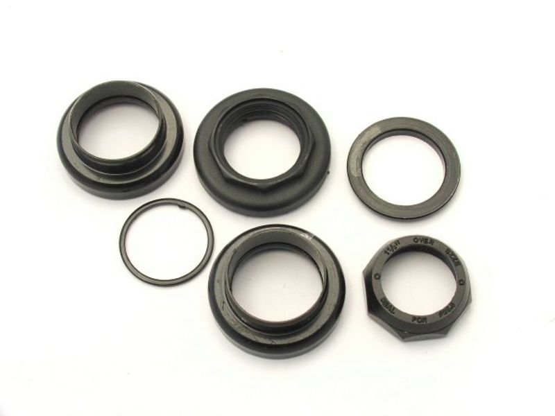 SET CUVETE DIRECTIE - filet 1 1/8'', Ø 34, impermeabil, otel, negru