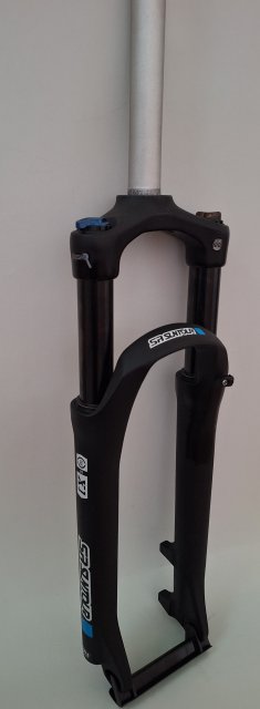 FURCA TELESCOPICA  27.5'' - SR SUNTOUR X1 DS-LO-100MM-AHEAD 1.1/8'', negru mat