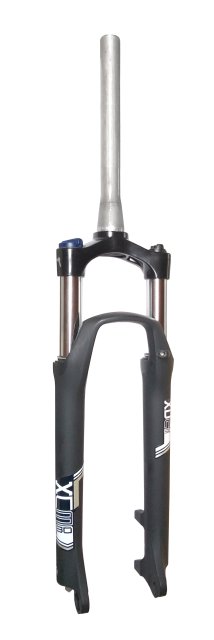 FURCA TELESCOPICA  27.5'' - SR SUNTOUR XCM DS-HLO-CTS-100MM-AHEAD 1.5'' tapered, negru mat