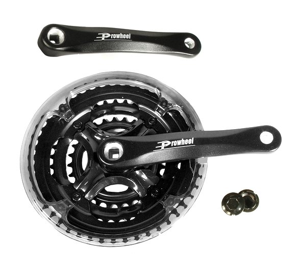 ANGRENAJ - PROWHEEL, 42/34/24T, 152, alu, negru