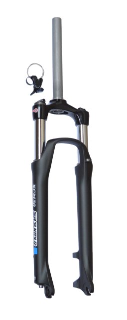 FURCA TELESCOPICA  27.5'' - SR SUNTOUR XCM DS-RL-100MM-AHEAD 1.1/8'', negru mat