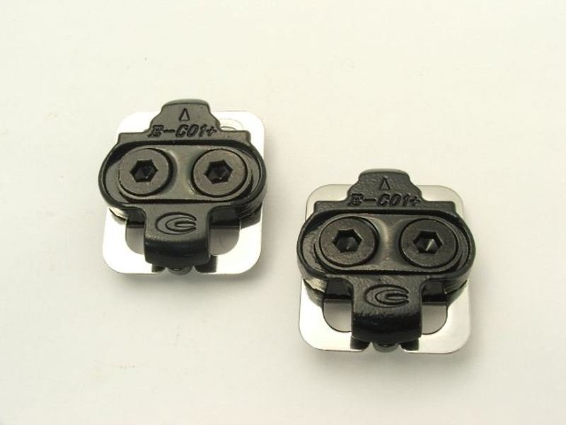 PLACUTE PEDALE SPD - MTB, EXUSTAR, compatibil SHIMANO, capac inclus