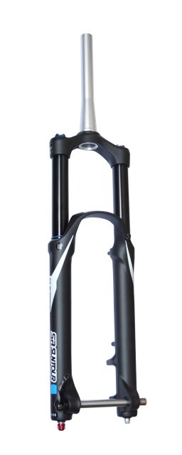 FURCA TELESCOPICA  27.5'' - SR SUNTOUR DUROLUX36-BOOST-DS-RC-PCS-15QLOC2-CTS alu-170MM-AHEAD1.5”tapered, negru mat