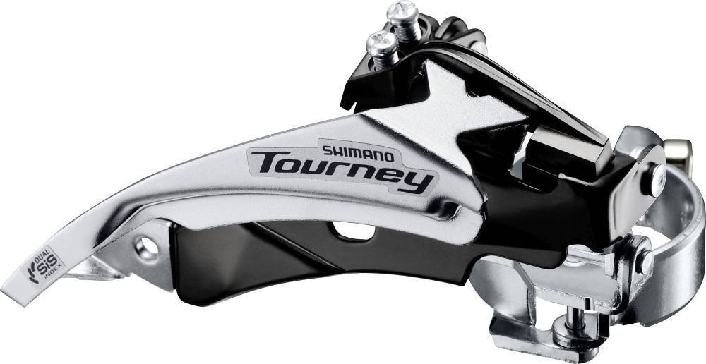 SCHIMBATOR FATA - SHIMANO - TY510, 42T, 31.8/34.9, dual pull