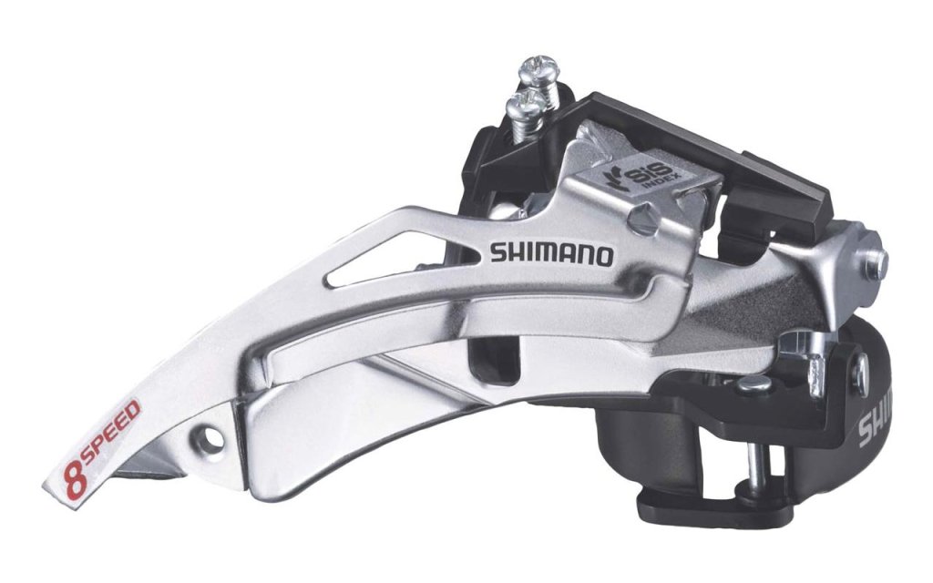 SCHIMBATOR FATA - SHIMANO - ALTUS FD-M190 34.9/31.8, colier jos,dual pull