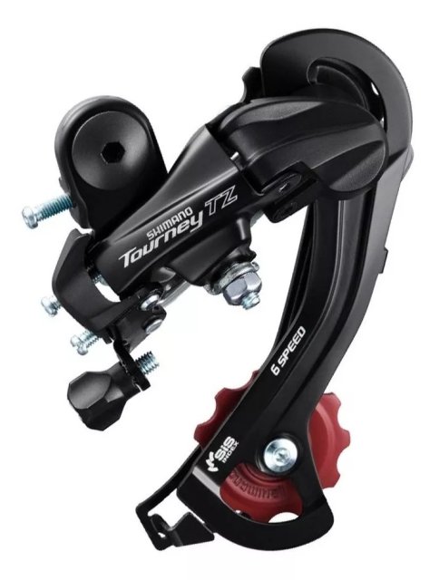 SCHIMBATOR SPATE - SHIMANO - RD-TZ500, cu surub, 6 viteze