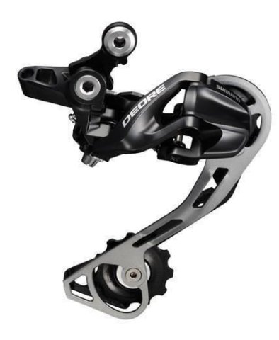 SCHIMBATOR SPATE - SHIMANO - DEORE, RD-M610-SGS, top normal, shadow, 10 viteze
