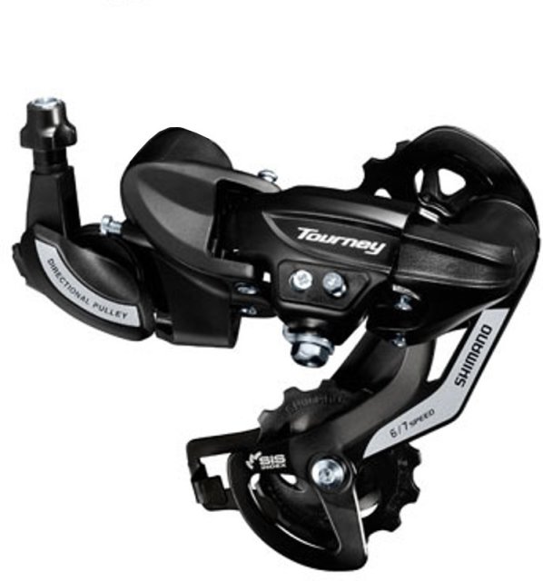 SCHIMBATOR SPATE - SHIMANO - RD-TY 500, cu surub, 7 viteze