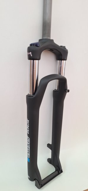 FURCA TELESCOPICA  29'' - SR SUNTOUR XCM32 DS-LO-100MM-AHEAD 1.1/8'', negru mat