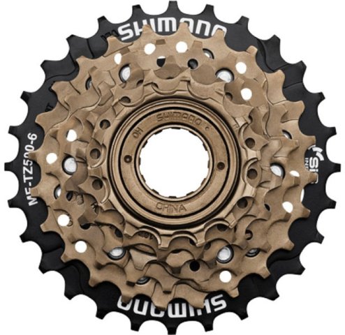 PINION - SHIMANO, MF-TZ500-6, 14-28T, 6 viteze 