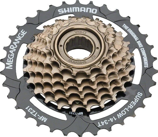 PINION - SHIMANO, MF-TZ31-7, 14-34T, 7 viteze, megarange