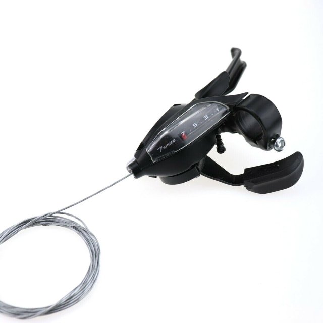 MANETA SCHIMBATOR/FRANA - SHIMANO - ST-EF500, ALTUS, spate 7 viteze