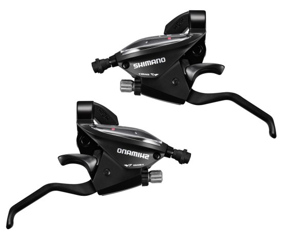 MANETA SCHIMBATOR/FRANA - SHIMANO - ST-EF500, ALTUS, 8/3 viteze