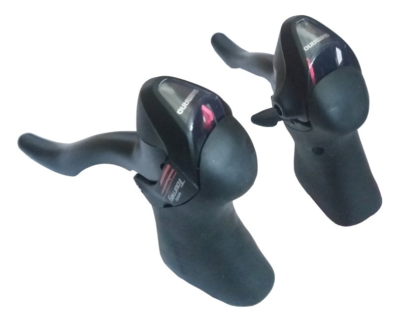 MANETA SCHIMBATOR/FRANA - SHIMANO - ST-A070, 7/2 viteze 