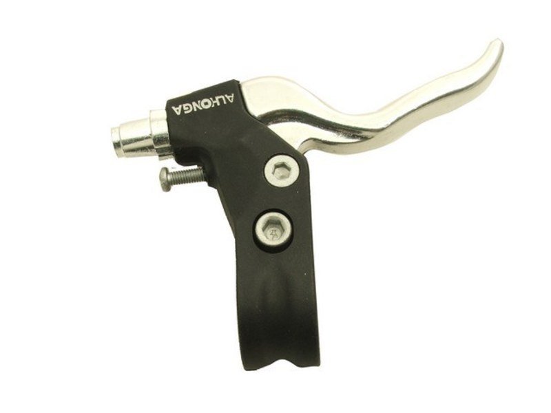 MANETA FRINA - ALHONGA, BMX, 2 degete, alu/pvc, pereche