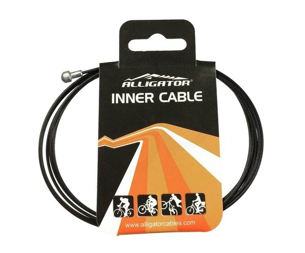 CABLU FRINA SPATE - ALLIGATOR - BPT17-S, Road Shimano/ Sram, PTFE, galvanizat, slick, intins, 1.6x1700