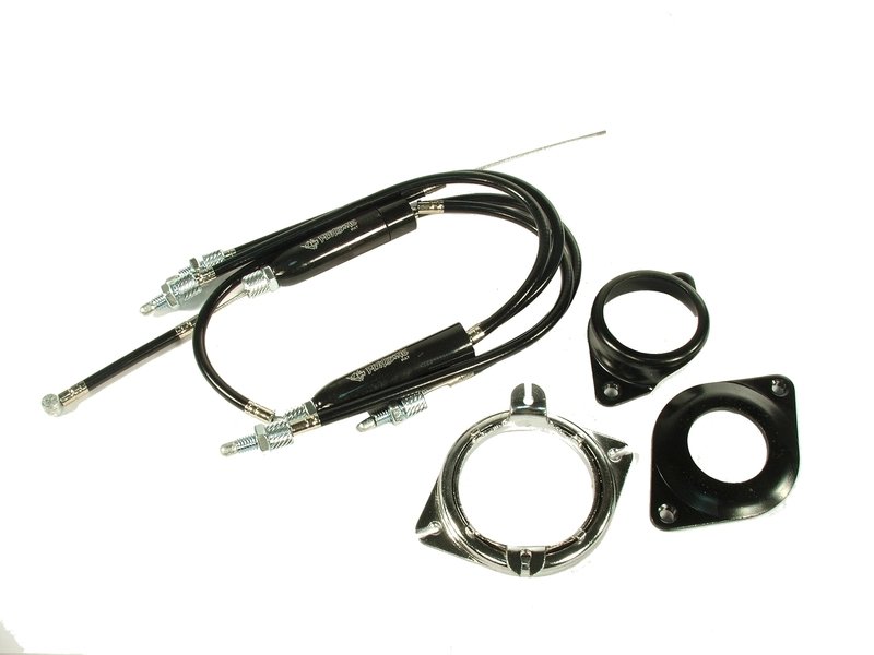 SISTEM ROTOR+BOWDEN - BMX, otel, 1.1/8