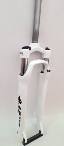 FURCA TELESCOPICA  29'' - SR SUNTOUR MT-E45-DS-LO-63MM-AHEAD 1.1/8'', E-bike compatibil, alb