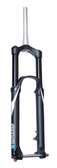 FURCA TELESCOPICA  29'' - SR SUNTOUR DUROLUX36-BOOST-DS-RC-PCS-15QLOC2-CTS alu-170MM-AHEAD1.5”tapered, negru mat