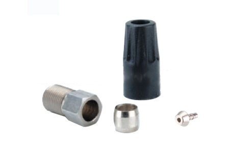 SET CONECTOR MANETA / ETRIER - ALLIGATOR - ST08, sistem 5,5mm, Hayes El Camino/Solo(maneta si  etrier)