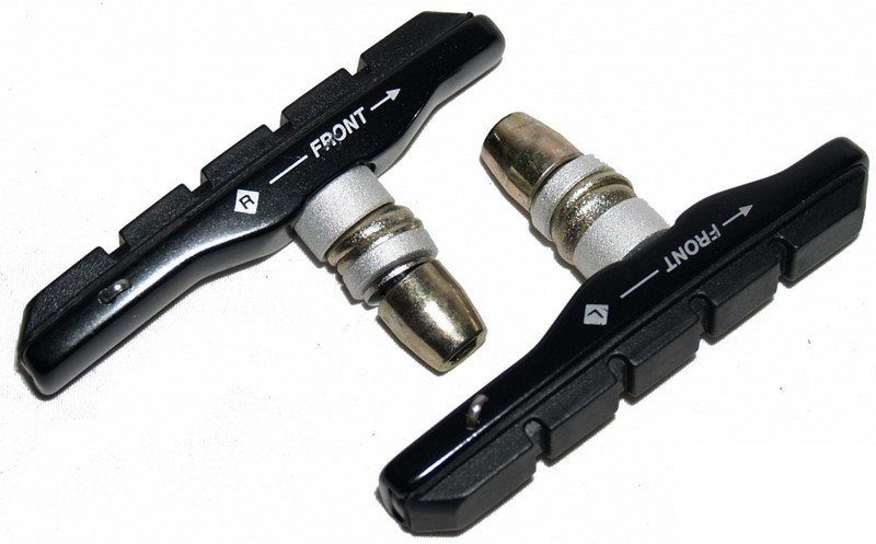 SABOT FRINA SINA - ALLIGATOR - VB600BK, filet, tip V, rezerva sabot schimbabil / negru, corp alu / negru, 72mm