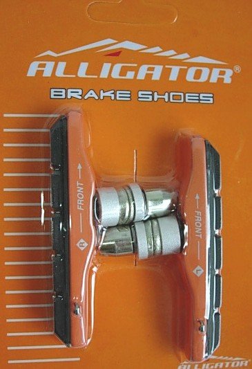 SABOT FRINA SINA - ALLIGATOR - VB600OR, filet, tip V, rezerva sabot schimbabil / negru, corp alu / portocaliu, 72mm
