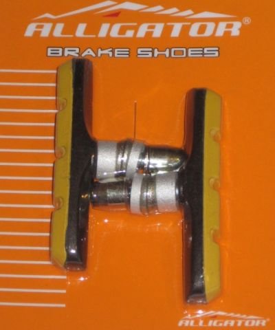 SABOT FRINA - ALLIGATOR - VB620-1, filet, tip V, negru/galben, 70mm