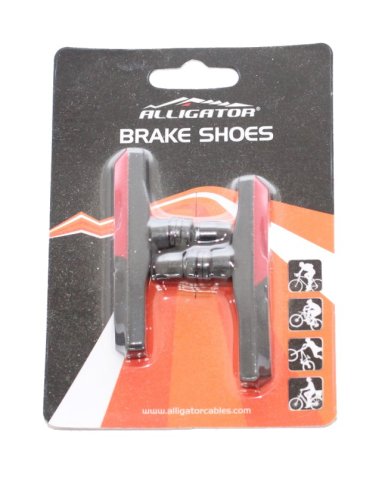 SABOT FRINA - ALLIGATOR - VB699, filet, tip V, compozitie dublu color, corp negru, 72mm