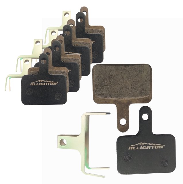 PLACUTA FRINA - ALLIGATOR - EC008, organic, +arc, 5per/pac, Shimano Deore Hidraulic, Deore, Nexave Mech (M525/ M515/ M515LA/ M465/ M475/ M485/ M495/ C601/ C501), Tektro Auriga/Aquila/Draco, RST D-Power