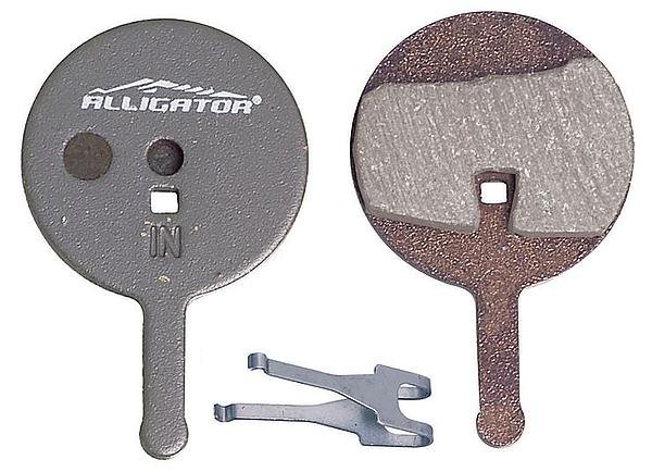 PLACUTA FRINA - ALLIGATOR - BP027, semi metalic dual, tehnologie Thermguard, +arc, Avid BB5