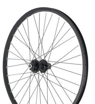 ROATA SPATE 26''(559), janta dubla Mach negru, butuc alu casetat DISC QR