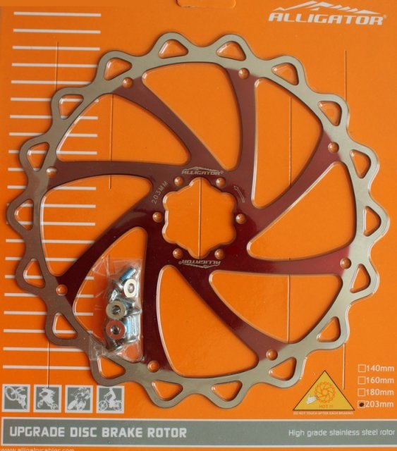 DISC - ALLIGATOR - iWAWE, R16RD, 203, rosu