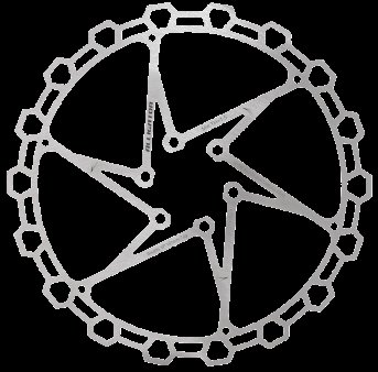 DISC - ALLIGATOR - DIAMOND, R50, 160