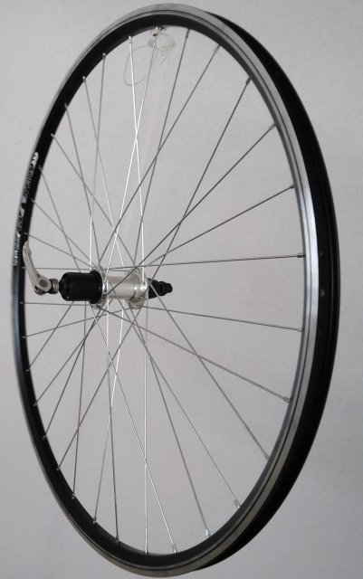 ROATA SPATE 28''/29''(622), janta dubla Mach/Remerx negru, butuc alu casetat Quando QR argintiu