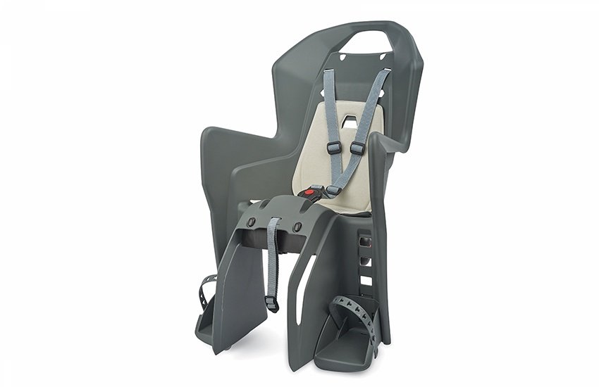 SCAUN COPII - POLISPORT - KOOLAH, CFS, spate, fixare spate portbagaj, gri c./crem