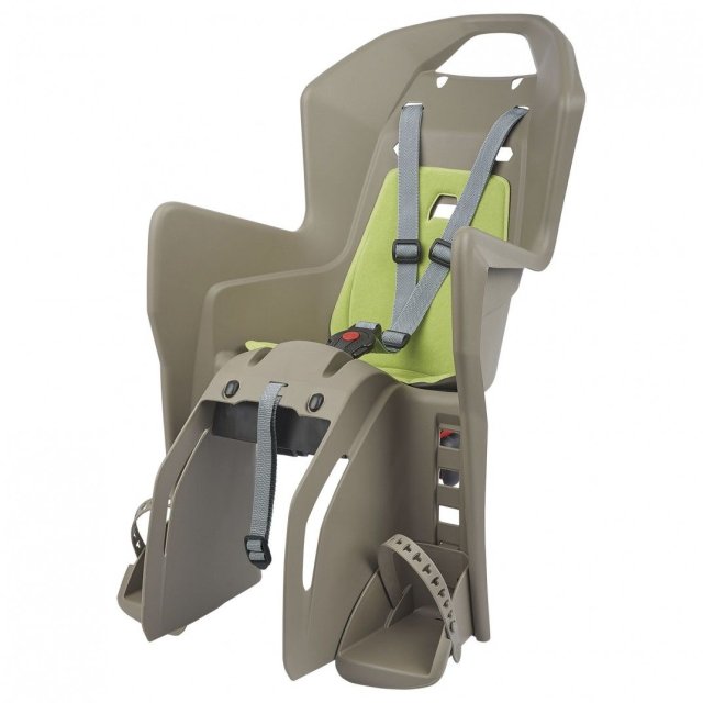 SCAUN COPII - POLISPORT - KOOLAH, CFS, spate, fixare spate portbagaj, maro/verde