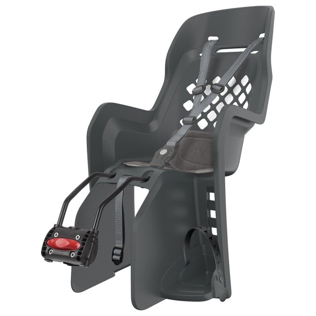 SCAUN COPII - POLISPORT - JOY, FFS, spate, fixare spate cadru ( teava sa ), ECO QUICK,  gri inchis/gri