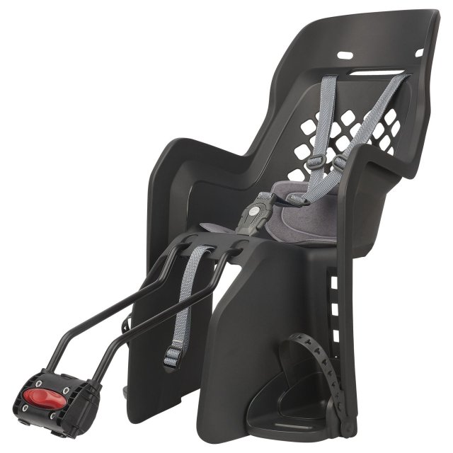 SCAUN COPII - POLISPORT - JOY 29, FFS, spate, fixare spate cadru ( teava sa ), ECO QUICK, recomandat ptr.cadre 29” si cadre mici: 26''/27.5'', gri inchis/gri