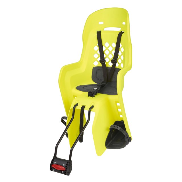 SCAUN COPII - POLISPORT - JOY 29, FFS, spate, fixare spate cadru ( teava sa ), ECO QUICK, recomandat ptr.cadre 29” si cadre mici: 26''/27.5'', galben flou./gri