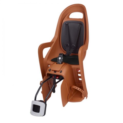 SCAUN COPII - POLISPORT - GROOVY RS PLUS, FFS, spate, fixare spate cadru ( teava sa ), ECO QUICK, inclinabil, glisabil, maro caramel/negru