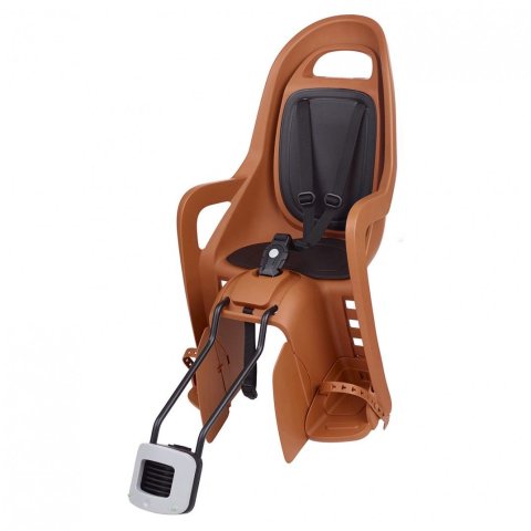 SCAUN COPII - POLISPORT - GROOVY 29, FFS spate, fixare spate cadru ( teava sa ), ECO QUICK, glisabil, recomandat ptr.cadre 29” si cadre mici: 26''/27.5'', maro caramel/negru