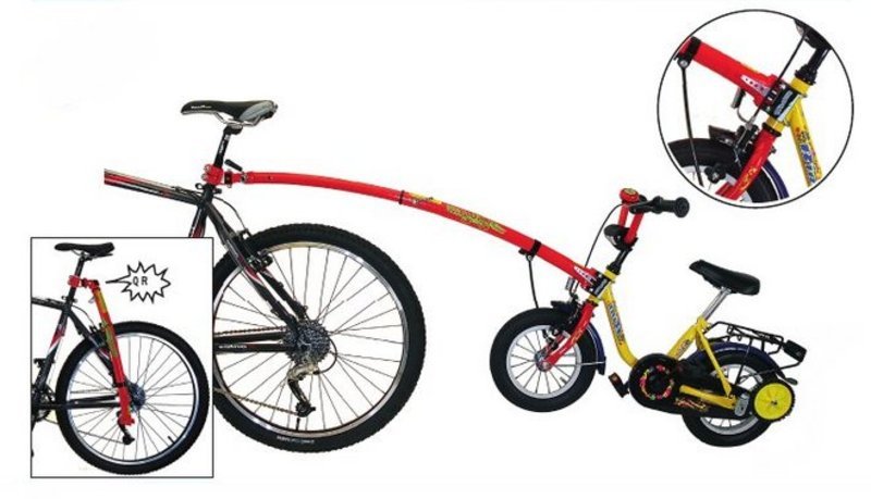 TEAVA  REMORCARE BICICLETA COPII