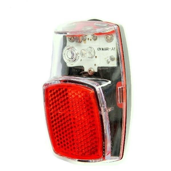 STOP SPATE / SCLIPITOR LED - baterii, 1 led, pe aparator noroi, +b