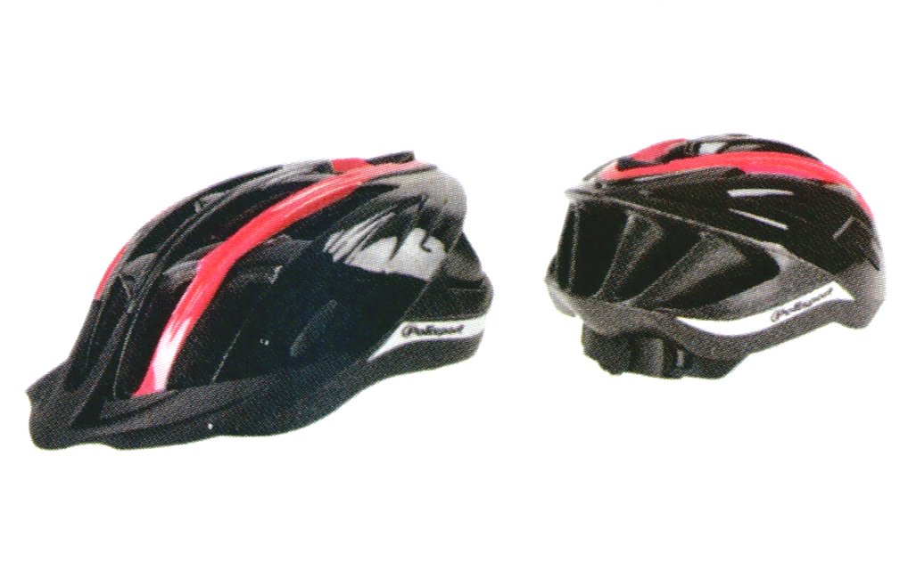 CASCA PROTECTIE - POLISPORT - RIDE IN - L(58-62), in mould, negru/fucsia