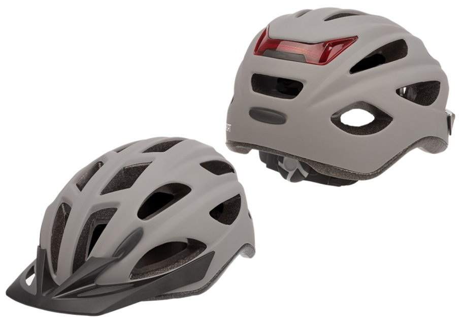 CASCA PROTECTIE - POLISPORT - CITY'GO  - M(52-59), gri deschis mat
