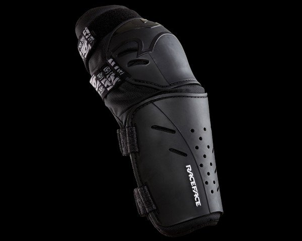 PROTECTIE GENUNCHI SI TIBIE - RACE FACE - ZERO LW LEG, negru/negru