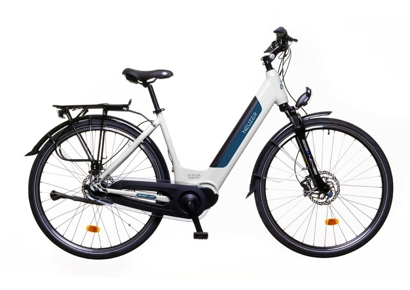 BICICLETA ELECTRICA NEUZER SIENA E-TREKKING DAMA - 28” Alb/Ablastru
