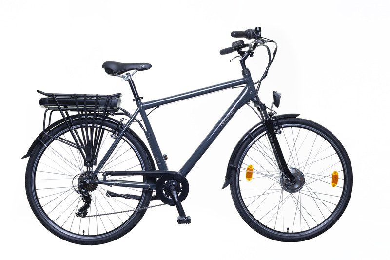 BICICLETA ELECTRICA NEUZER E-TREKKING LIDO - 28'' - Gri/Maro