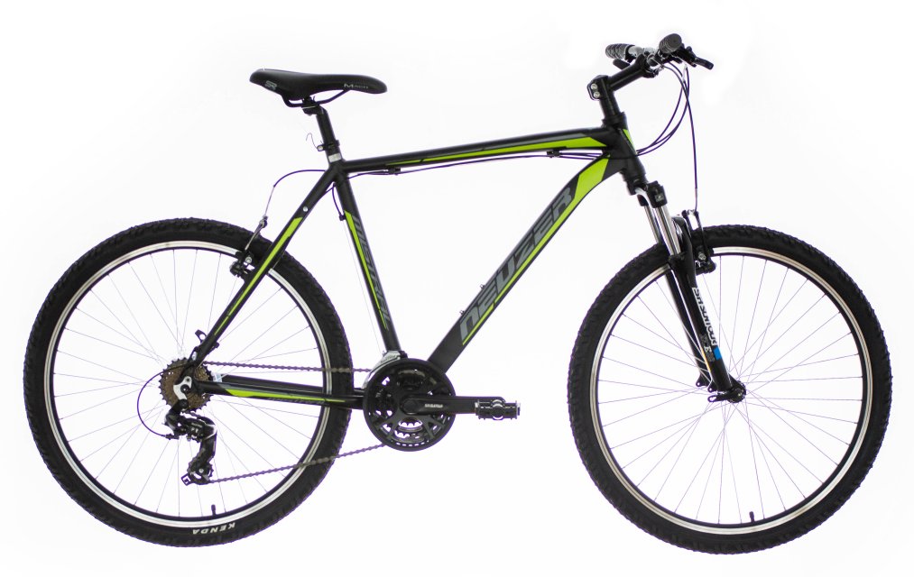 BICICLETA NEUZER MISTRAL 50 - MECH. DISC - 26” Negru/Gri-Verde